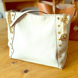 MK Vanilla Bag With Gold Hardware